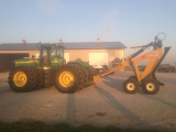 JD 9620 w/ Soilmax Tile Plow