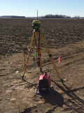 Grade Measured with RTK Recievers